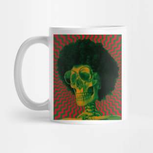 Psychedelic Skull Mug